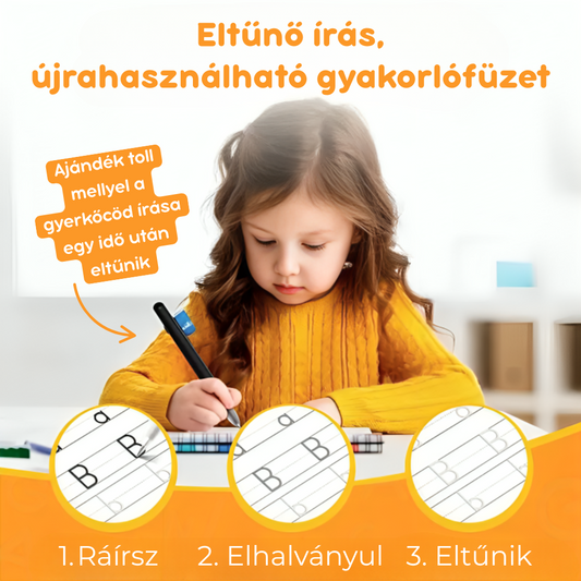 Babbli™ - Újrahasználható Írás- és Tanulókészlet Gyerekeknek