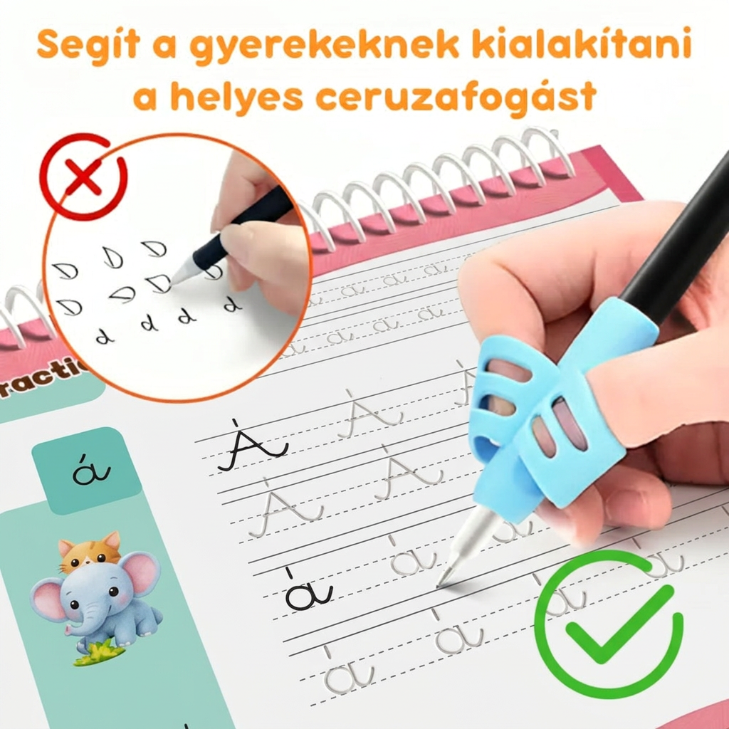 Babbli™ - Újrahasználható Írás- és Tanulókészlet Gyerekeknek